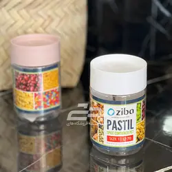 جا ادویه پلاستیکی مدل پت پاستیل سایز 1