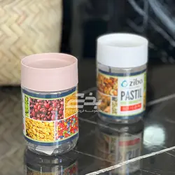 جا ادویه پلاستیکی مدل پت پاستیل سایز 1