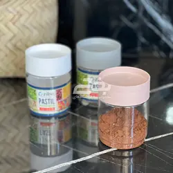 جا ادویه پلاستیکی مدل پت پاستیل سایز 2