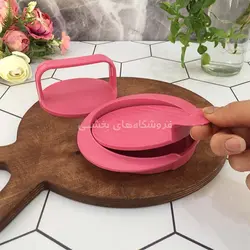 همبرگر زن دستی پلاستیکی