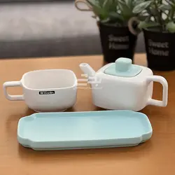 قوری و فنجان تک نفره رنگی وانسل