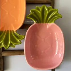 ظرف میوه ای آناناس سرامیکی مدل گود