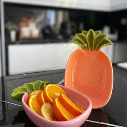 ظرف میوه ای آناناس سرامیکی مدل گود