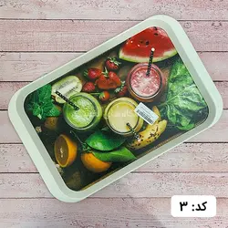 سینی آشپزخانه طرح ملامین سایز بزرگ