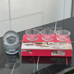 پیاله بلور کاوه مدل صدف 6 عددی