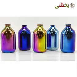 بطری ویال شیشه ای حجم 100 سی سی هولوگرامی