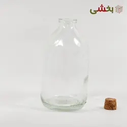 بطری ویال شیشه ای حجم 100 سی سی