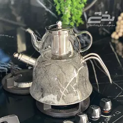 ست کتری قوری دالتون  مدل سوتی استیل