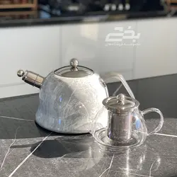 ست کتری قوری دالتون  مدل سوتی استیل