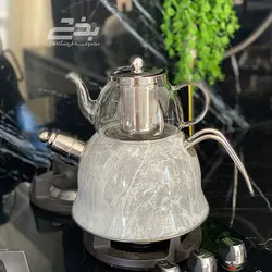 ست کتری قوری دالتون  مدل سوتی استیل