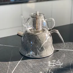 ست کتری قوری دالتون  مدل سوتی استیل
