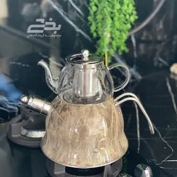 ست کتری قوری دالتون  مدل سوتی استیل