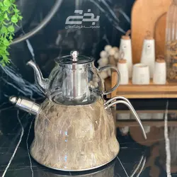 ست کتری قوری دالتون  مدل سوتی استیل