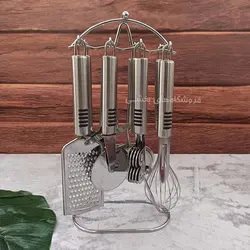 ست ابزار استیل آشپزی ۸ تکه