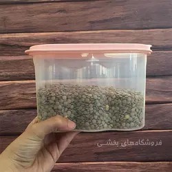 جا حبوبات پلاستیکی نیلوفر سایز 3 پیشتازان