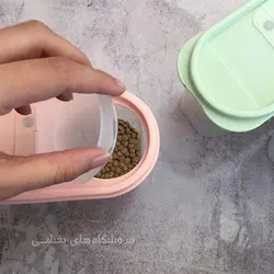 جا حبوبات پلاستیکی نیلوفر سایز 3 پیشتازان