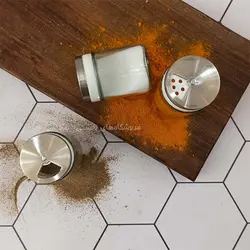 ادویه پاش شیشه ای مدل شیما پیشتازان 3 عددی
