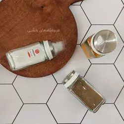 ادویه پاش شیشه ای مدل آرین 3 کاره پیشتازان 3 عددی