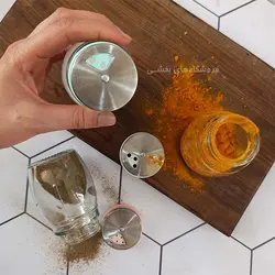 ادویه پاش شیشه ای مدل مارال پیشتازان