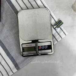 ترازو دیجیتال آشپزخانه 10 کیلویی طرح استیل مدل AM-500