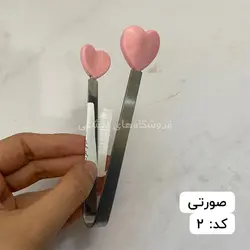 انبر یخ سیلیکونی طرح دار