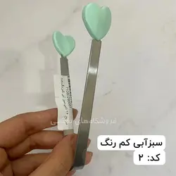 انبر یخ سیلیکونی طرح دار