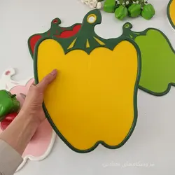 تخته گوشت پلاستیکی طرح فلفل