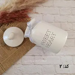بانکه سرامیکی مدل ایلا هوم درب قلبی
