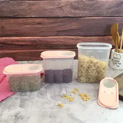 جا حبوبات پلاستیکی نیلوفر سایز 1 پیشتازان