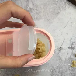 جا حبوبات پلاستیکی نیلوفر سایز 1 پیشتازان