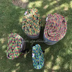 زیرانداز مسافرتی ساحل مدل حصیر پلاستیکی 12 یاردی 24 نفره