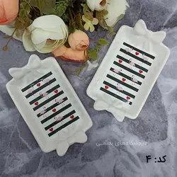خرما خوری سرامیکی جفتی مدل باریز