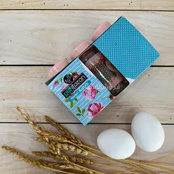 نمک پاش شیشه ای رز بسته 3 عددی