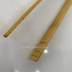 انبر سالاد چوبی طرح بامبو مدل شیار دار