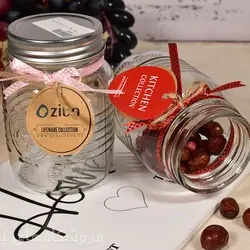 بانکه شیشه ای مدل باواریا سایز 6 زیباسازان