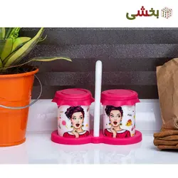 نمک پاش دوقلو استند دار رزمن