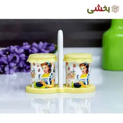 نمک پاش دوقلو استند دار رزمن