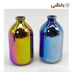 بطری ویال شیشه ای حجم 100 سی سی هولوگرامی