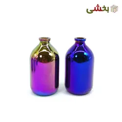 بطری ویال شیشه ای حجم 100 سی سی هولوگرامی