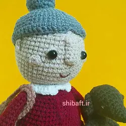 عروسک بافتنی پیرزن کد 41 - فروشگاه شیبافت