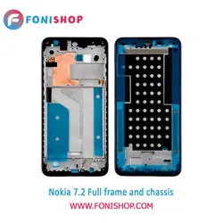 قاب و شاسی کامل گوشی نوکیا Nokia 7.2