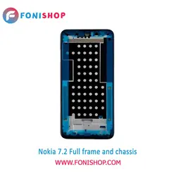 قاب و شاسی کامل گوشی نوکیا Nokia 7.2