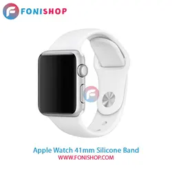 بند سیلیکونی ساعت هوشمند اپل واچ 41 میلی متری