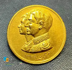 سکه طلای یادبود مولود مسعود رضا پهلوی
