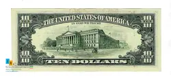 10 دلار سری فدرال رزرو - الکساندر همیلتون