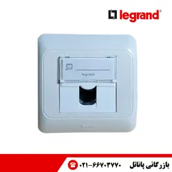 پریز شبکه توکار لگراند CAT6 UTP  تک پورت