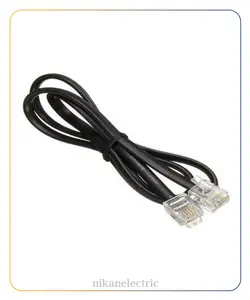 کابل تلفن 2 متری سوکت دار