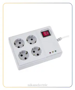 محافظ ولتاژ و چندراهی پارت الکتریک مدلPE2204