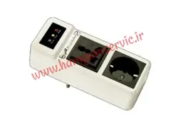 محافظ دو خانه سه شاخه آنالوگ گلدن الکترونیک مدل GE 2000