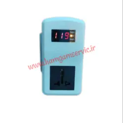 محافظ ولتاژ برق دیواری گلدن الکتریک 30آمپر کولری سه شاخه
